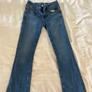 AE low rise bootcut jean